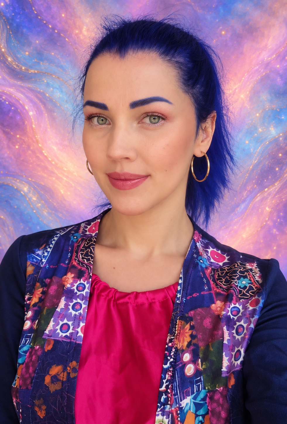 Dana, the artist and writer behind DANA-dm-MAZE